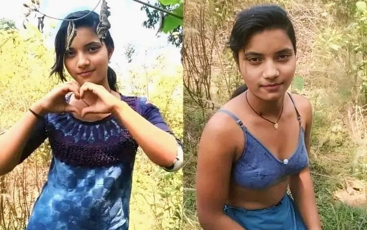 Desi Village girl Showing her boob in jungle Latest