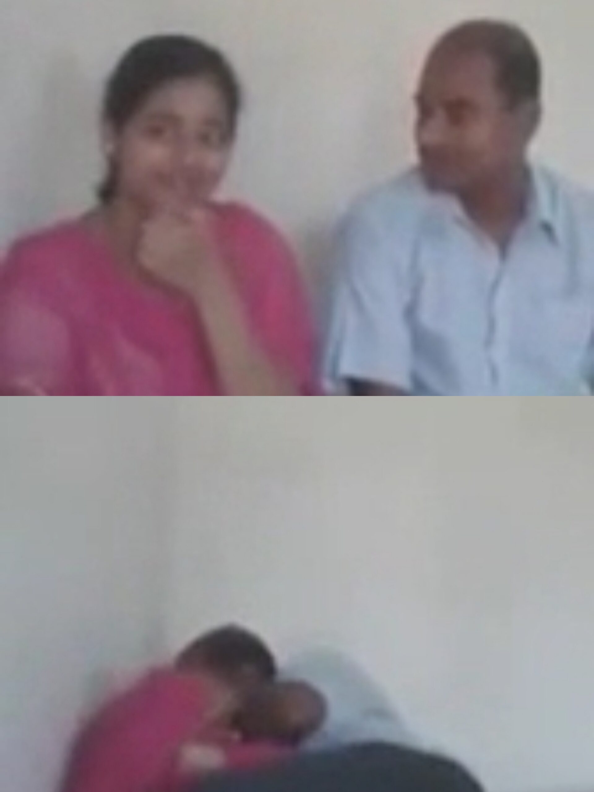 Teacher having fun with students