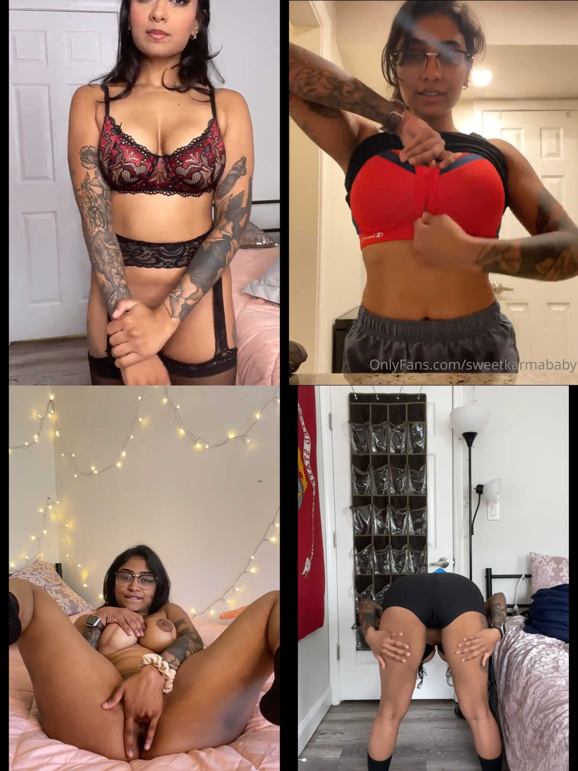 ONLYFANS DSI BABE SWEETKARMABABY UNDRESS NUDE SELFSHOt & SHAVED HER DELICIOUS PUSSY & INSERT HER HOLES DILDO part 2