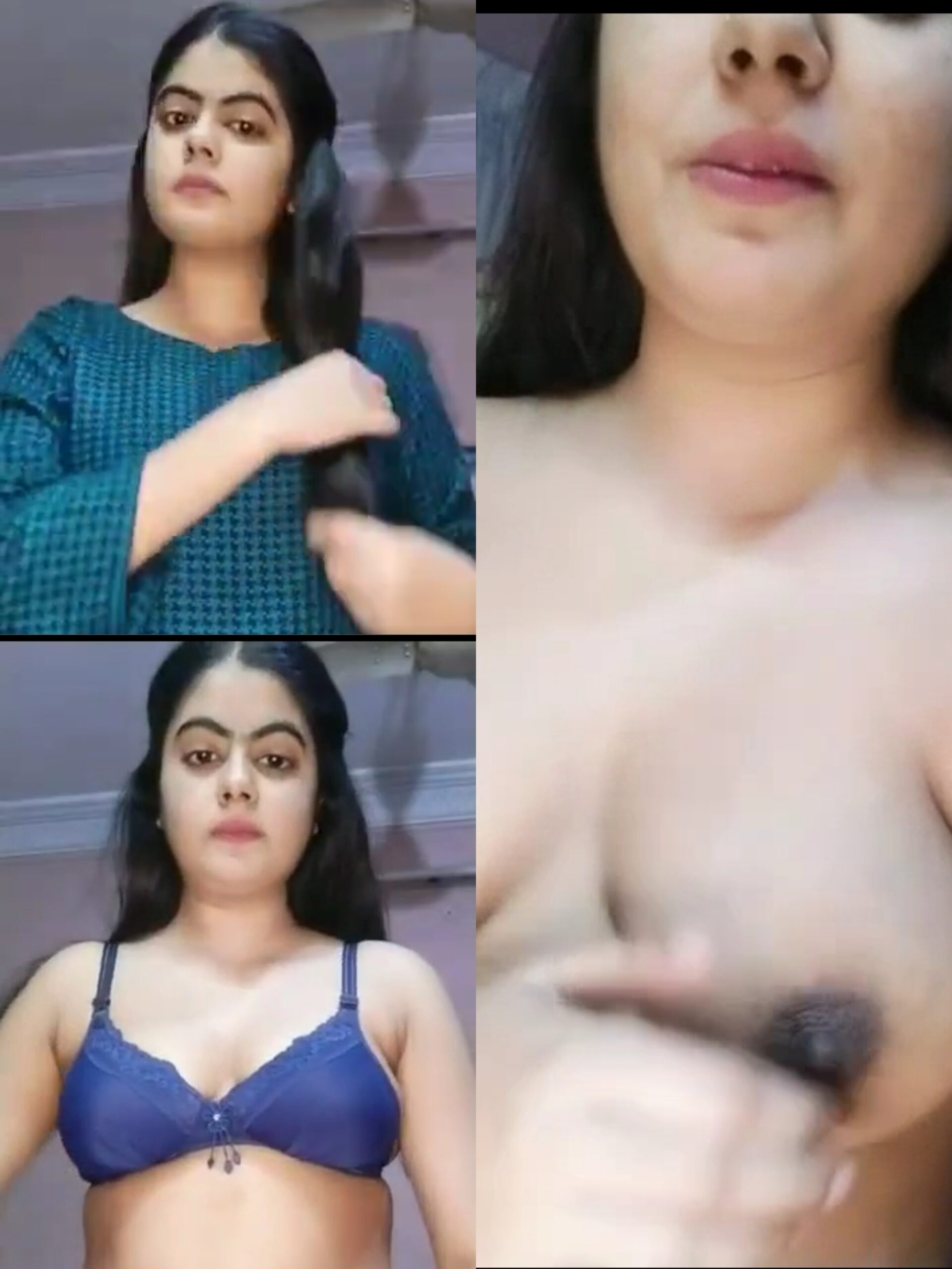 Cute indian girl record self nude video