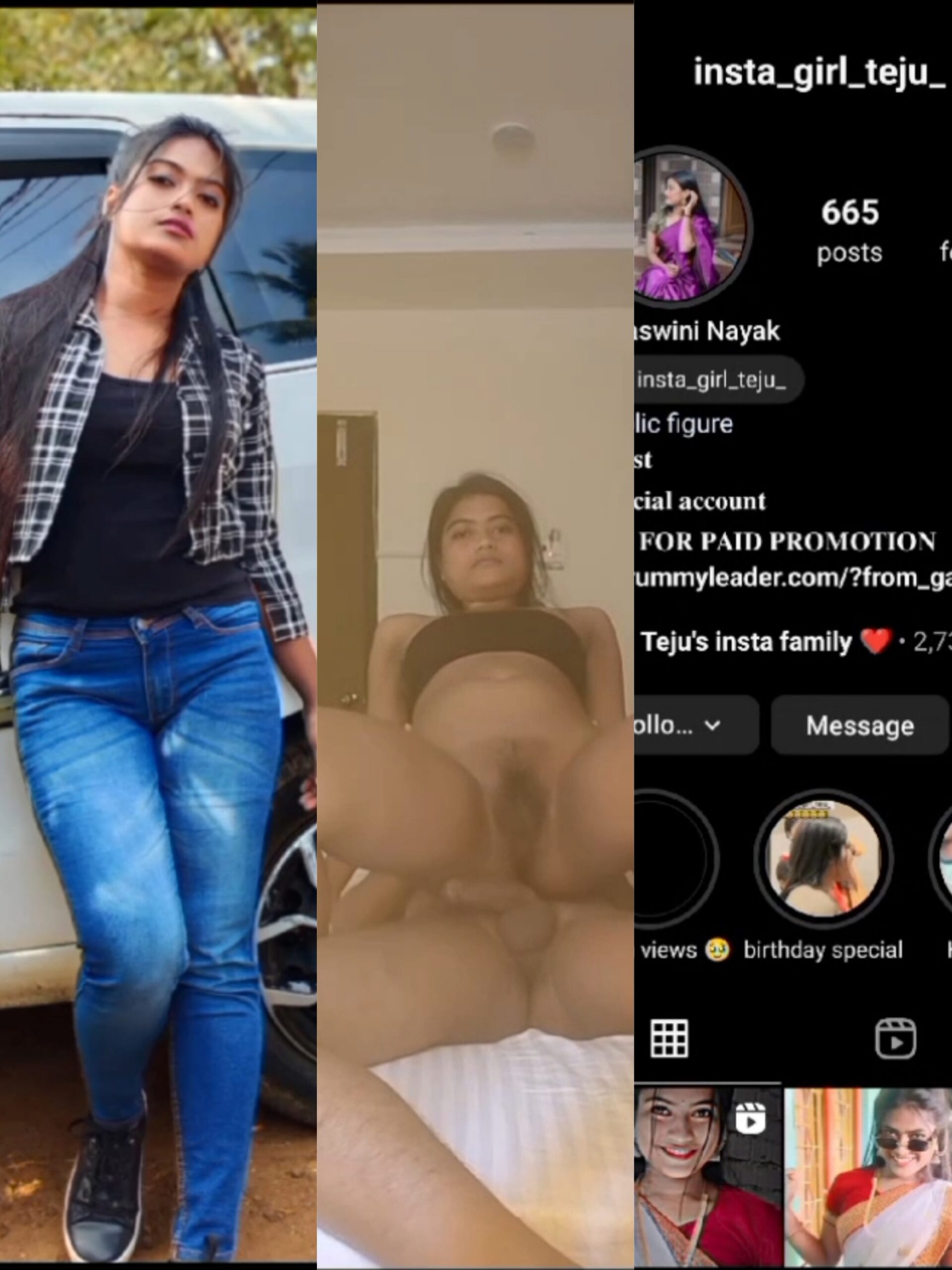 insta girl teju viral mms video hd