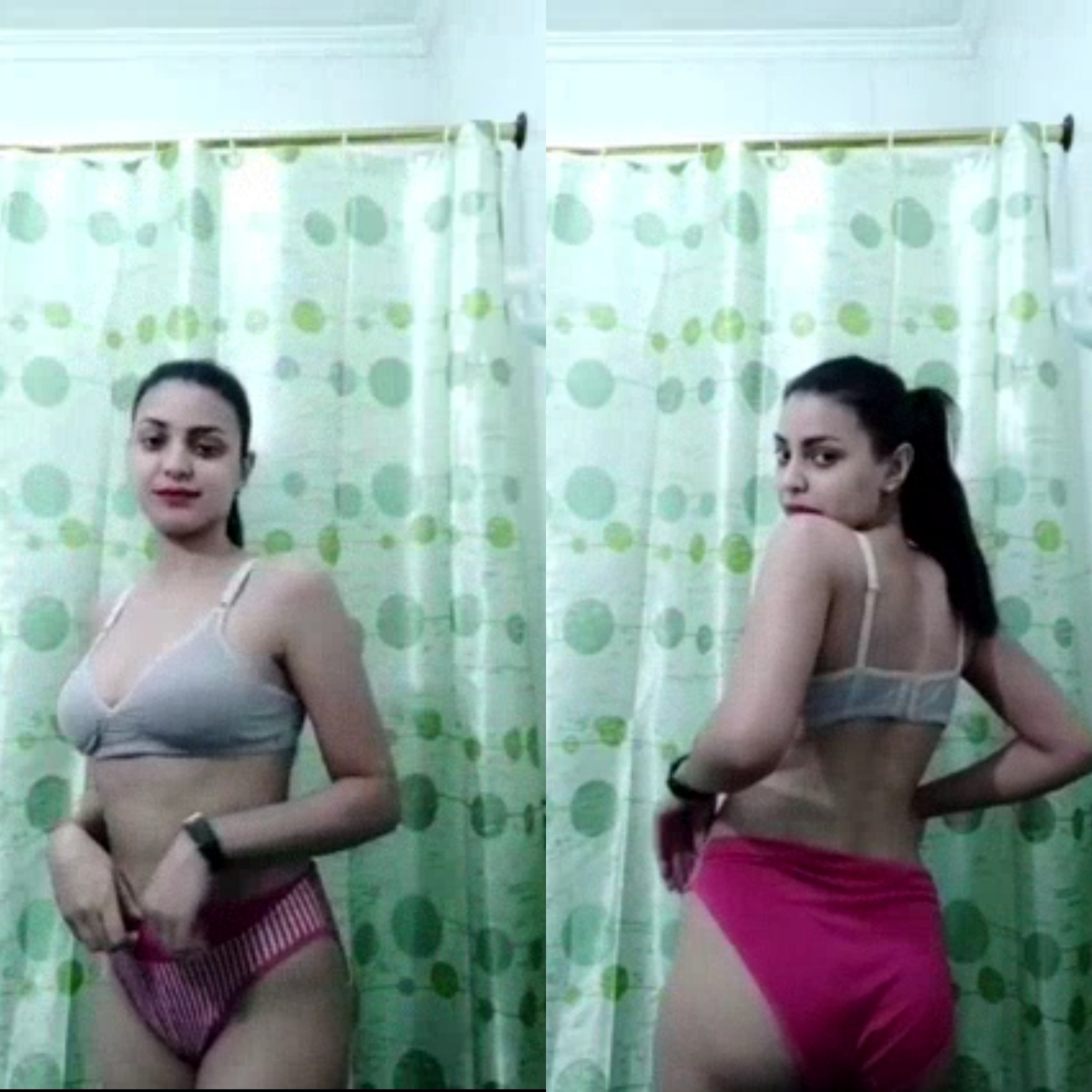 Sexy Bhabhi showing body well maintained figure