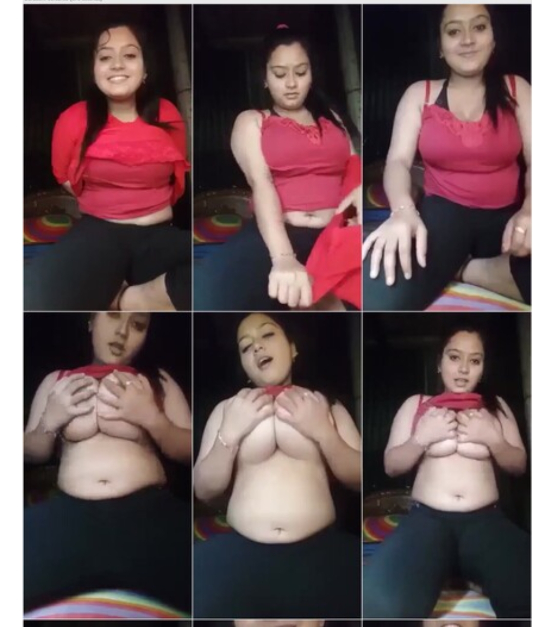 Beautiful Bigboob Horny Village Girl Playing With Her Bigboobs