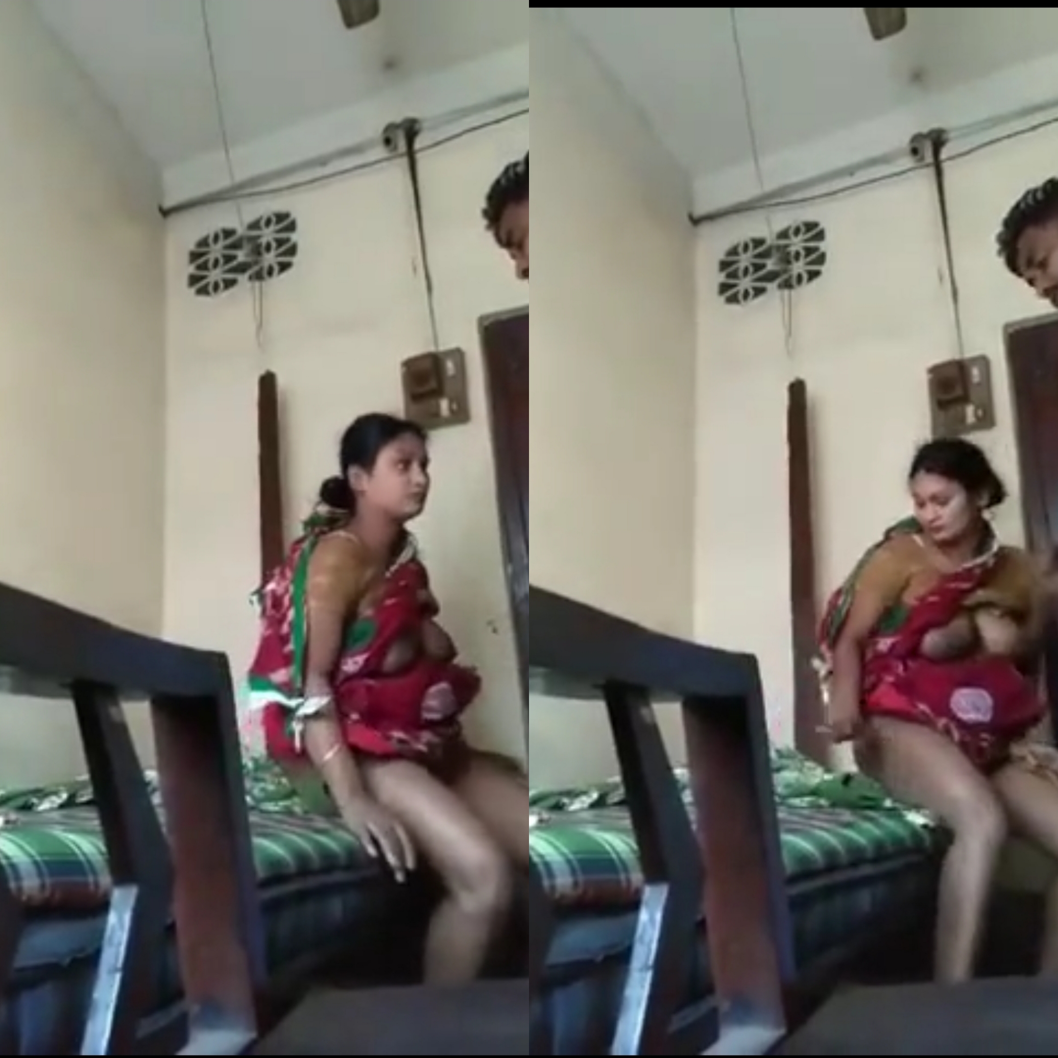 Desi boy with maid and give some money