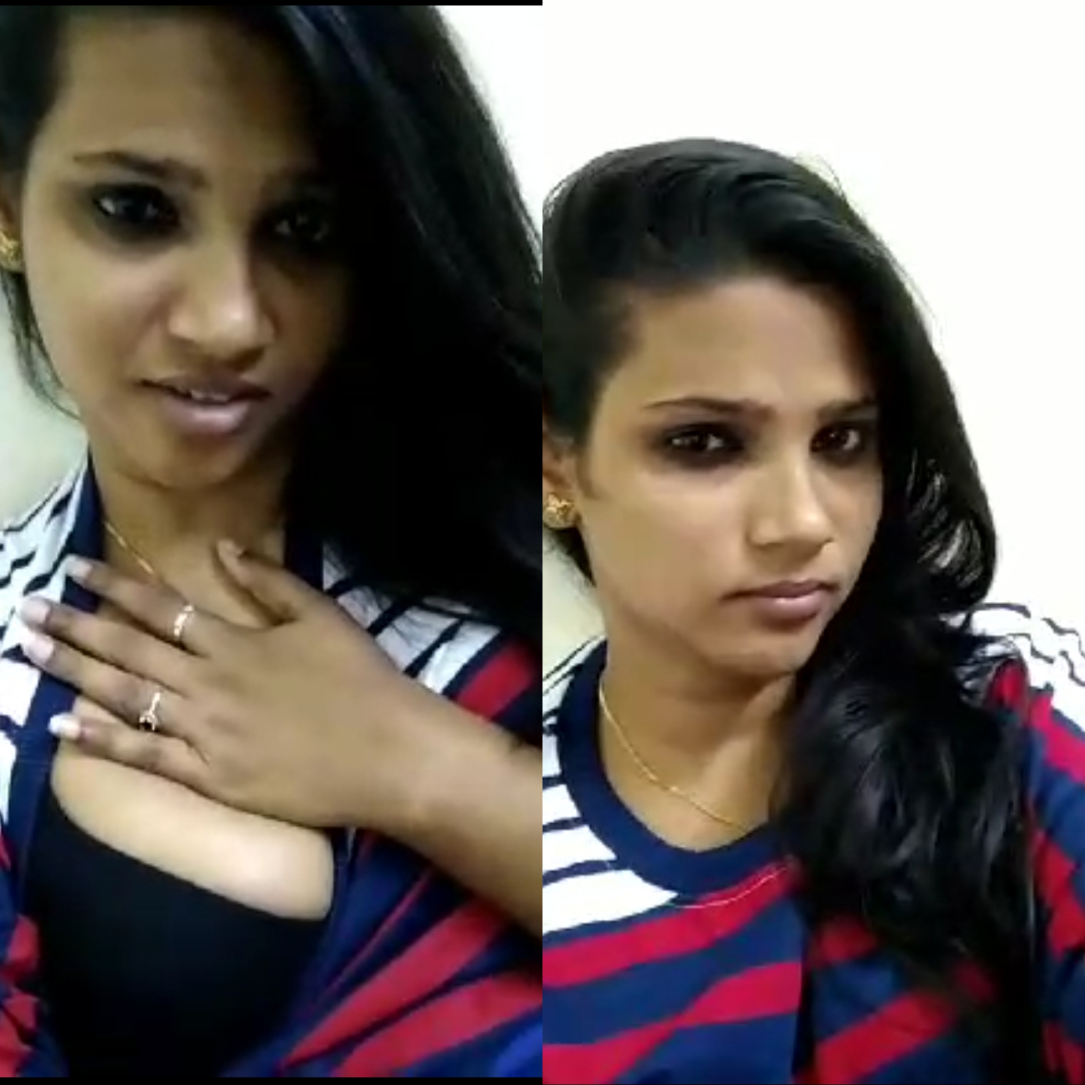 Desi girl showing nude self video record