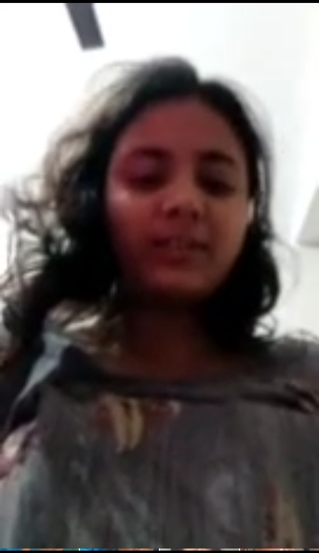 indian girl self record video viral