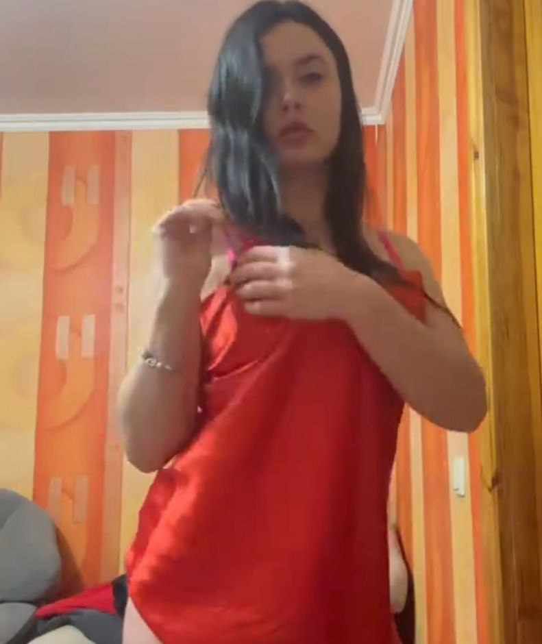 Hot beautiful girl on camera full Hd video