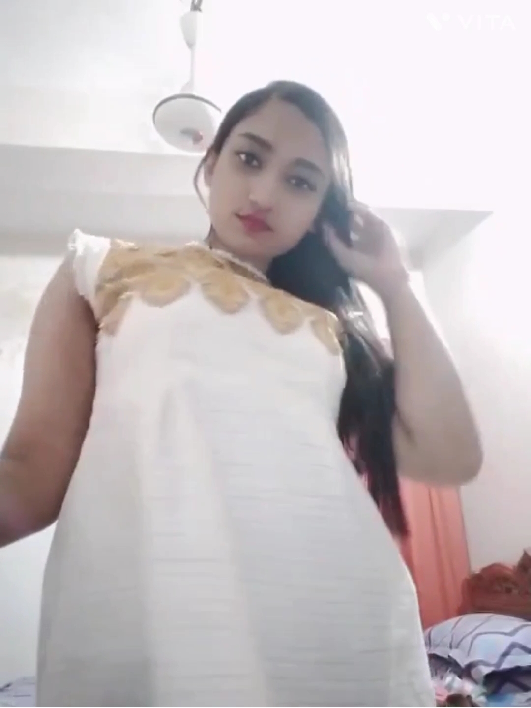 malika showing full nude on video call viral video